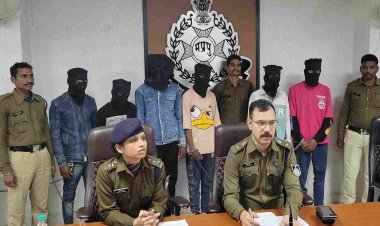 सिर्फ दो दिन में खुलासा ! केदारेश्वर घाट पर युवक को लूटने वाले राजस्थान के 06 लुटेरे गिरफ्तार, लूटी गई और घटना में उपयोग की गई मोटरसाइकिलें बरामद