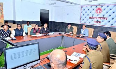 रोड सेफ्टी मीटिंग : 8 लेन की सुरक्षा के लिए पुलिस को पेट्रोलिंग वाहन और नाइट ड्रोन कैमरे उपलब्ध करवाए NHAI- कलेक्टर बाथम