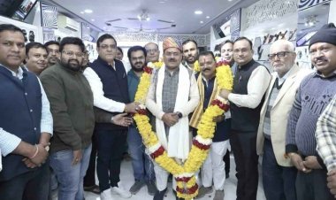 भाजपा के प्रदेश महामंत्री एवं भारतीय सिंधु सभा के राष्ट्रीय संरक्षक भगवानदास सबनानी का विनोद करमचंदानी मित्र मंडल ने किया स्वागत