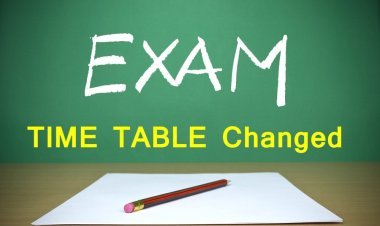 Exam Update ! कक्षा 10वीं और 12वीं की मुख्य परीक्षा का टाइम टेबल बदला, क्यों और क्या बदलाव हुआ यह जानने के लिए पढ़ें ये खबर