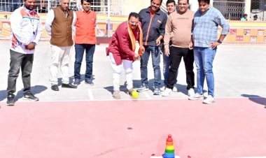 प्रथम संभागीय पिट्टू प्रतियोगिता का आयोजन रतलाम में हुआ, पुरुष और महिला वर्ग के फाइनल मुकाबले में रतलाम का कब्जा