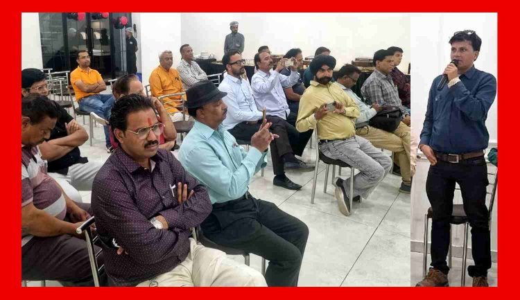 अभा ग्राहक पंचायत ने किया रतलाम प्रेस क्लब के नवनिर्वाचित पदाधिकारियों का स्वागत, संचालित प्रकल्पों के लिए मीडिया से सहयोग का आह्वान किया