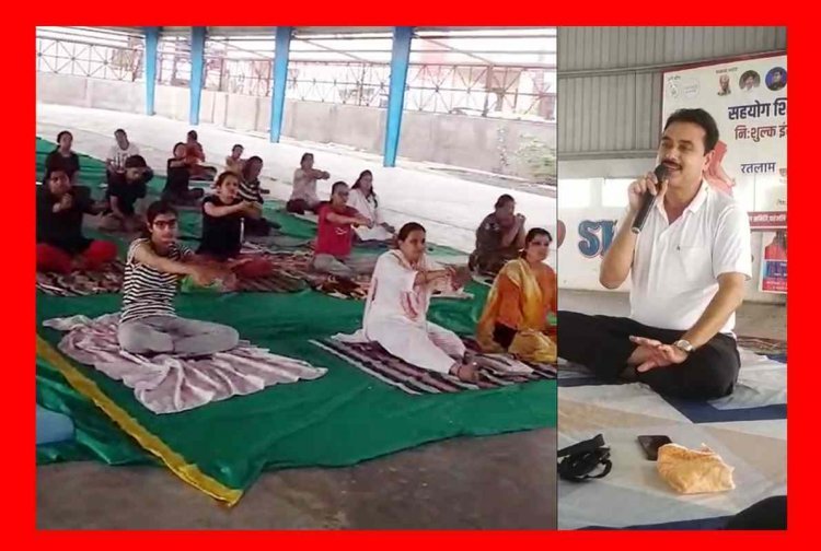 योग करे निरोग ! शिक्षक और विद्यार्थी सुबह जल्दी उठने, टहलें और योग करने की आदत डालें, यह निरोगी रहने का अचूक इलाज है- DPC धर्मेंद्रसिंह हाड़ा
