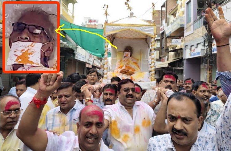 अंतिम यात्रा ! मालव केसरी श्री सौभाग्यमल जी मसा के शिष्य महेंद्र मुनि जी का देवलोक गमन, डोल यात्रा में उमड़े समाजजन