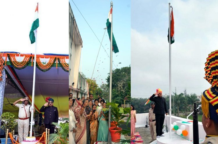 आजादी का जश्न ! हर्षोल्लास से मनी आजादी की वर्षगांठ, ध्वजारोहण और परेड का हुआ आयोजन, सांस्कृतिक कार्यक्रम में सीएम राइज विनोबा स्कूल रहा अव्वल