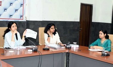 कमिश्नर-कलेक्टर कॉन्फ्रेंस 7 और 8 अक्टूबर को, कलेक्टर मीशा सिंह ने की योजनाओं के क्रियान्वयन की समीक्षा