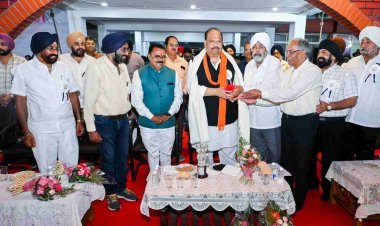 श्री गुरु तेग बहादुर एकेडमी में हुआ वार्षिक खेल उत्सव का भव्य आयोजन, मंत्री चेतन्य काश्यप ने कहा- नए आयाम स्थापित कर रही एकेडमी