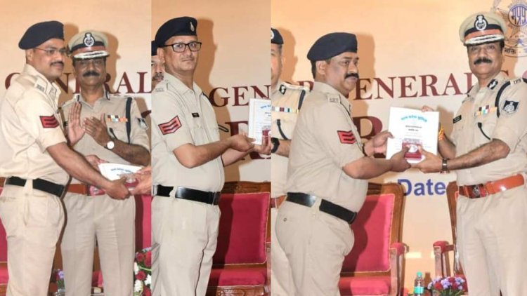 उत्कृष्टता का सम्मान ! रतलाम जिले के 4 पुलिसकर्मी DG डिस्क से सम्मानित, एसपी अमित कुमार ने दी बधाई