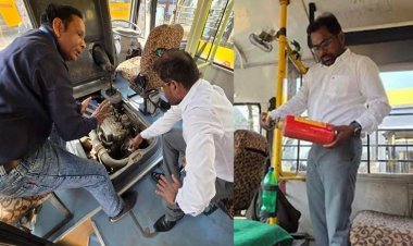 यहां सब बेबस ! रतलाम में स्कूल-कॉलेज दौड़ा रहे खामियों और लापरवाहियों की बसें, ‘सृजन कॉलेज’ और ‘श्री गुरु तेग बहादुर एकेडमी’ पर RTO ने ठोका 37 हजार रुपए जुर्माना