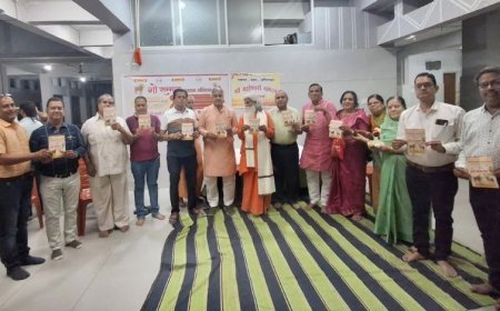 रतलाम : माहेश्वरी समाज के आचार्य महंत त्रयंबक गिरी ने गो हत्या पर प्रतिबंध की मांग उठाई, 27 अप्रैल को राष्ट्रपति व प्रधानमंत्री के नाम ज्ञापन देने का आह्वान किया