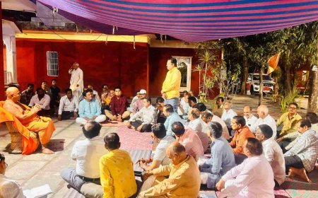 धर्म-संस्कृति ! श्री केशव भगवान महानिर्वाण शताब्दी महोत्सव की तैयारी शुरू, समाज प्रमुखों ने दिए सुझाव, 13 अप्रैल को पूरे होंगे समाधि के 100 वर्ष