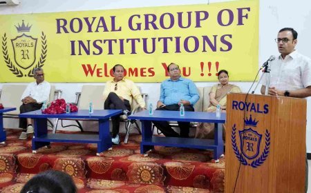 IAS का 'रॉयल' संदेश ! जीवन में सफलता की कुंजी डिग्री से नहीं, बल्कि मेहनत, स्किल और डिजिटल अनुशासन है- राहुल जैन