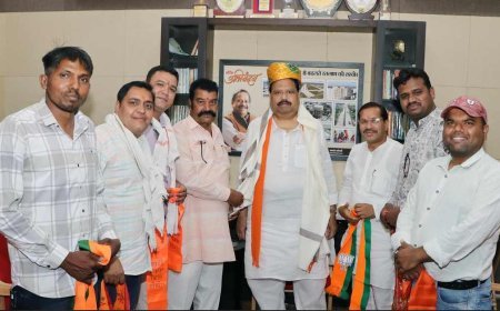 चार गुना भूमि अधिग्रहण मुआवजा देने के निर्णय से किसानों में हर्ष, मुख्यमंत्री की घोषणा पर कैबिनेट मंत्री चेतन्य काश्यप का किया अभिनंदन