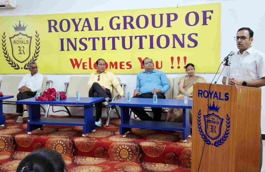 IAS का 'रॉयल' संदेश ! जीवन में सफलता की कुंजी डिग्री से नहीं, बल्कि मेहनत, स्किल और डिजिटल अनुशासन है- राहुल जैन