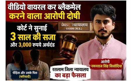 Blackmail का खेल खत्म ! कोर्ट ने सुनाई ब्लैकमेलर नमनराज को 3 साल की सजा, नौकरी 18 हजार रुपए की लेकिन शौक थे नवाबों वाले