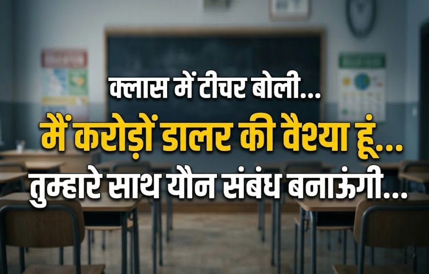 यह कैसी टीचर ? 'मैं करोड़ों डालर की वैश्या हूं, तुम्हारे साथ यौन संबंध बनाऊंगी', क्लास में अश्लील डांस भी किया...