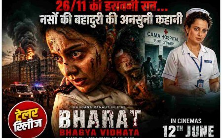 दास्तान-ए-26/11 की दर्दनाक रात ! कंगना रनौत की फिल्म ‘भारत भाग्य विधाता’ का ट्रेलर रिलीज, ये कहानी है मुंबई में आतंकी हमले के बीच नर्सों की बहादुरी की