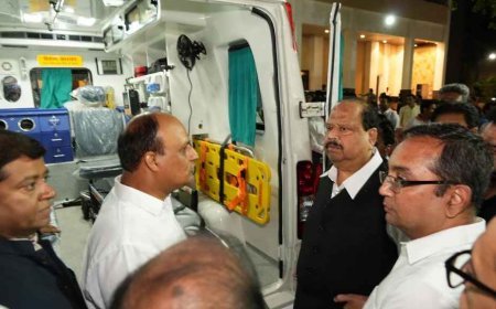 सेवा प्रकल्प ! MSME मंत्री चेतन्य काश्यप ने किया कार्डियक एम्बुलेंस का लोकार्पण, विधायक निधि के 48.62 लाख रुपए से खरीदी एम्बुलेंस का रोटरी क्लब करेगा संचालन