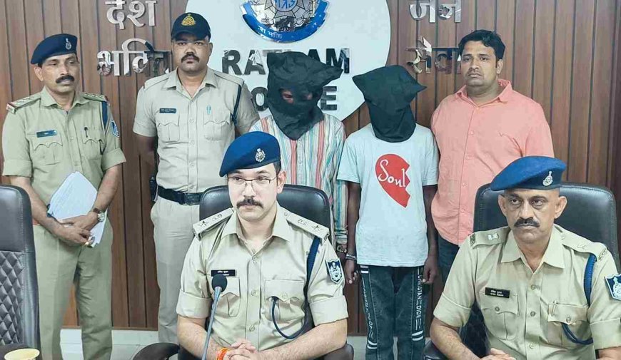 दिनदहाड़े नथ लूटने वाले 2 बदमाश 10 घंटे में दबोचे, दो जिलों में महिलाओं को बना रहे थे निशाना