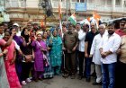 हल्द्वानी में मंच ‘शुद्धिकरण’ से कांग्रेस में उबाल, वाहन रैली निकालकर जताया विरोध, एसडीएम को  ज्ञापन देकर कार्रवाई की मांग की