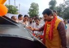नगर निगम के संसाधनों में शामिल हुई एक पोकलेन और दो जेसीबी, महापौर प्रहलाद पटेल ने पूजन कर लोकार्पण किया