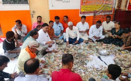 गणेश उत्सव की तैयारी ! नित्य चिंताहरण गणपति मंदिर में 12 दिवसीय उत्सव 14 सितंबर से, गणेश चतुर्थी पर चढ़ेगा सोने के वर्क का चोला