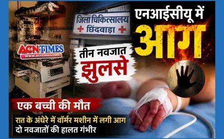 बड़ा हादसा ! सरकारी अस्पताल के एनआईसीयू में आधी रात को वार्मर में लगी आग, तीन नवजात झुलसे; एक बच्ची की इलाज के दौरान मौत