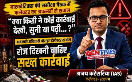 आबकारी अधिकारी और ड्रग इंस्पेक्टर को कलेक्टर की फटकार; अफसरों से पूछा “क्या किसी ने कार्रवाई देखी, सुनी या पढ़ी है?” अगली बैठक में अगस्त का पूरा हिसाब लेकर आएं