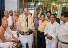 कैबिनेट मंत्री चेतन्य काश्यप ने गच्छाधिपति आचार्यदेवेश श्रीमद् विजय नित्यसेन सूरीश्वर जी म.सा. से की धर्मचर्चा