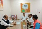 कैबिनेट मंत्री चेतन्य काश्यप ने भाजपा प्रदेश कार्यालय में सुनीं कार्यकर्ताओं की समस्याएं, त्वरित निराकरण के लिए अधिकारियों को दिए निर्देश