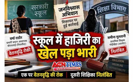 स्कूल में ऑनलाइन हाजिरी का खेल पड़ा भारी, एक शिक्षिका की वेतनवृद्धि रोकी, दूसरी निलंबित