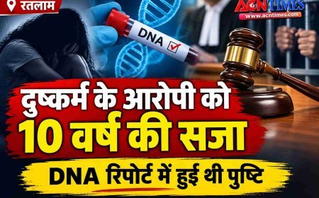 दुष्कर्म के आरोपी को 10 वर्ष का सश्रम कारावास और ₹2000 जुर्माना, DNA रिपोर्ट में हुई थी दुष्कर्म की पुष्टि, पीड़िता के बयान और दस्तावेजों के आधार पर हुई सजा