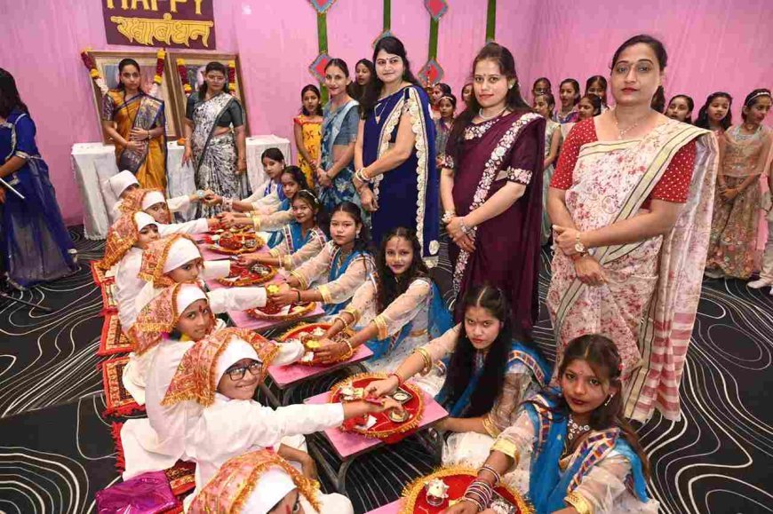 दिव्यांग बच्चों ने बांधे रक्षा सूत्र, मिला अपनत्व का उपहार, 2 दिव्यांग्य बच्चों को शिक्षा के लिए मिली 30 हजार की सहायता