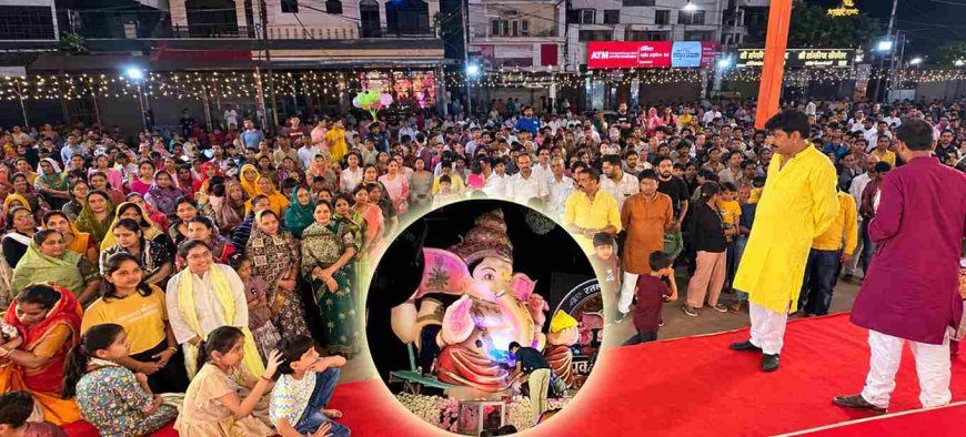 परिवार संस्कारों की पहली पाठशाला ! गणेश पंडालों में दिलाया कुटुंब प्रबोधन का संकल्प, परिवार में संवाद और संस्कार पर दिया जोर