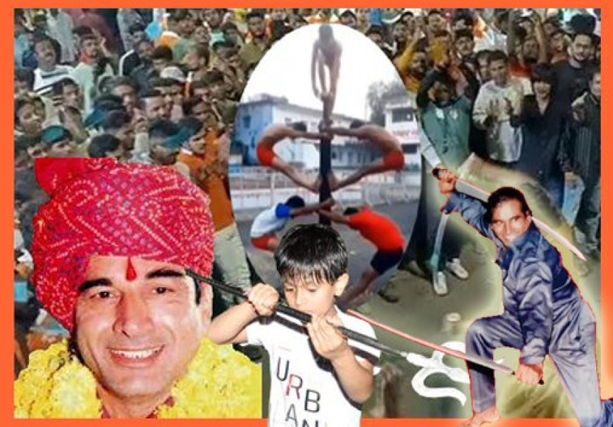 शस्त्र कला और मलखंभ के करतब के साथ निकलेगा जवाहर व्यायामशाला के पहलवानों का चल समारोह, झांकी में मां कालिका करेंगी रक्तबीज का संहार